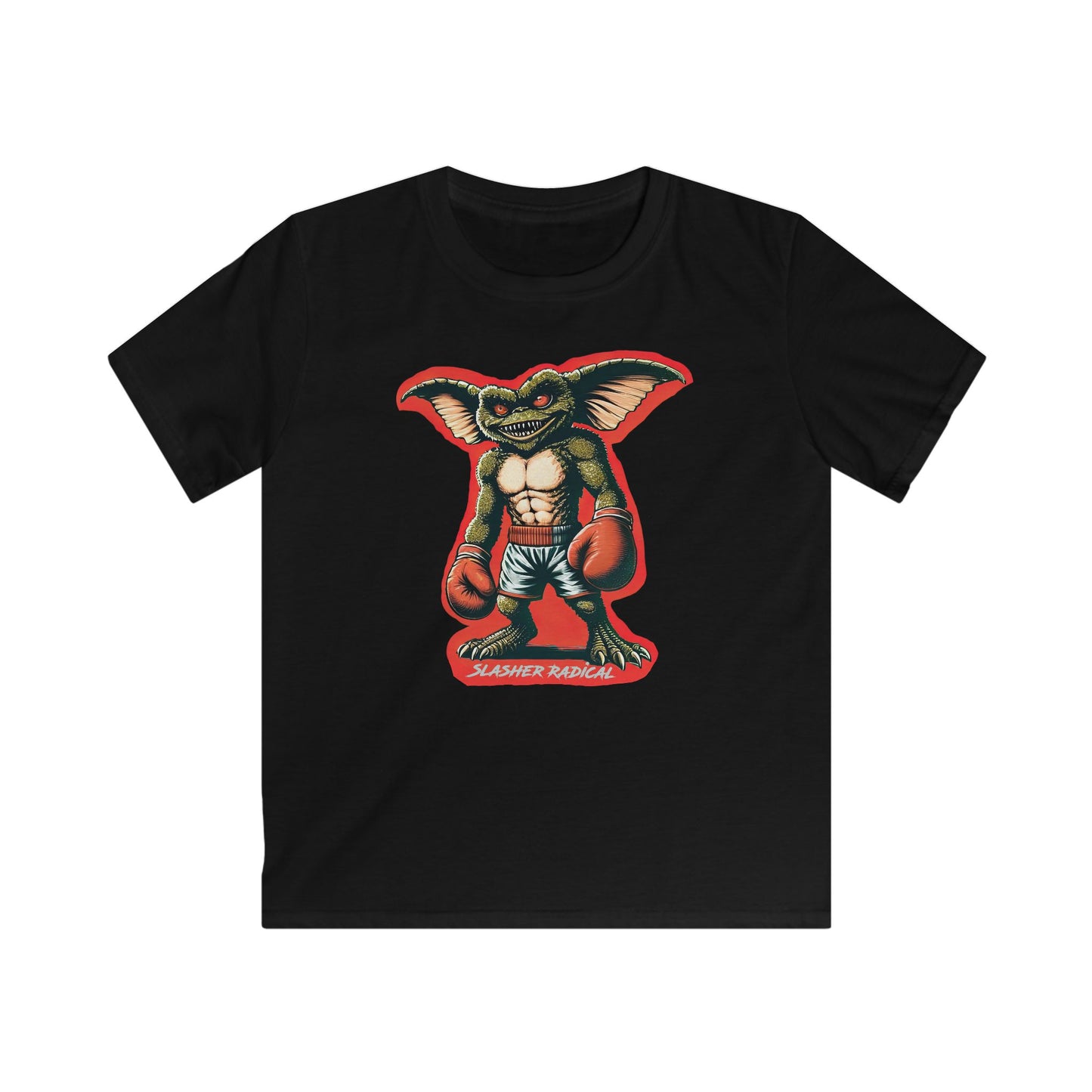 Kids Pugilist Gremlin Boxing Gremlins Softstyle Tee