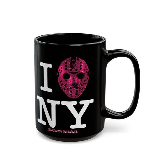 I Love NY - Jason Takes Manhattan Friday the 13th Coffee Mug