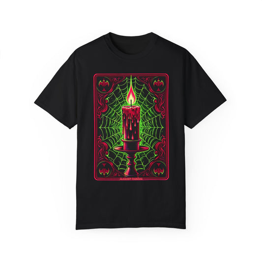 Candle Playing Card tee - Horror T-shirt