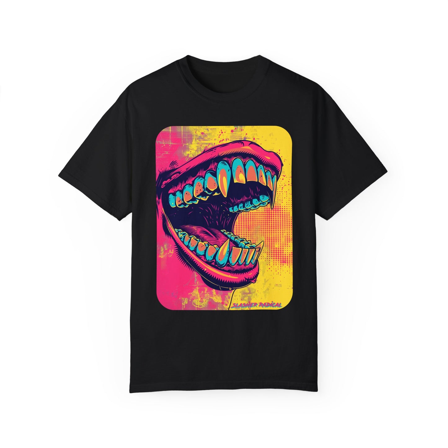 Vampire Teeth Tee - 80s Horror T-shirt