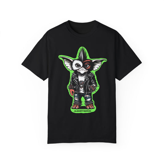 Punk Rock Stripe Gremlins Horror T-shirt