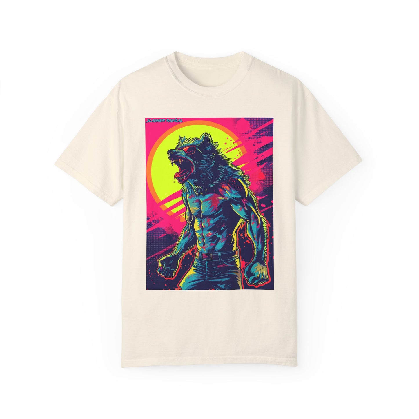 Retro Werewolf Tee - 80's Style Horror T-Shirt