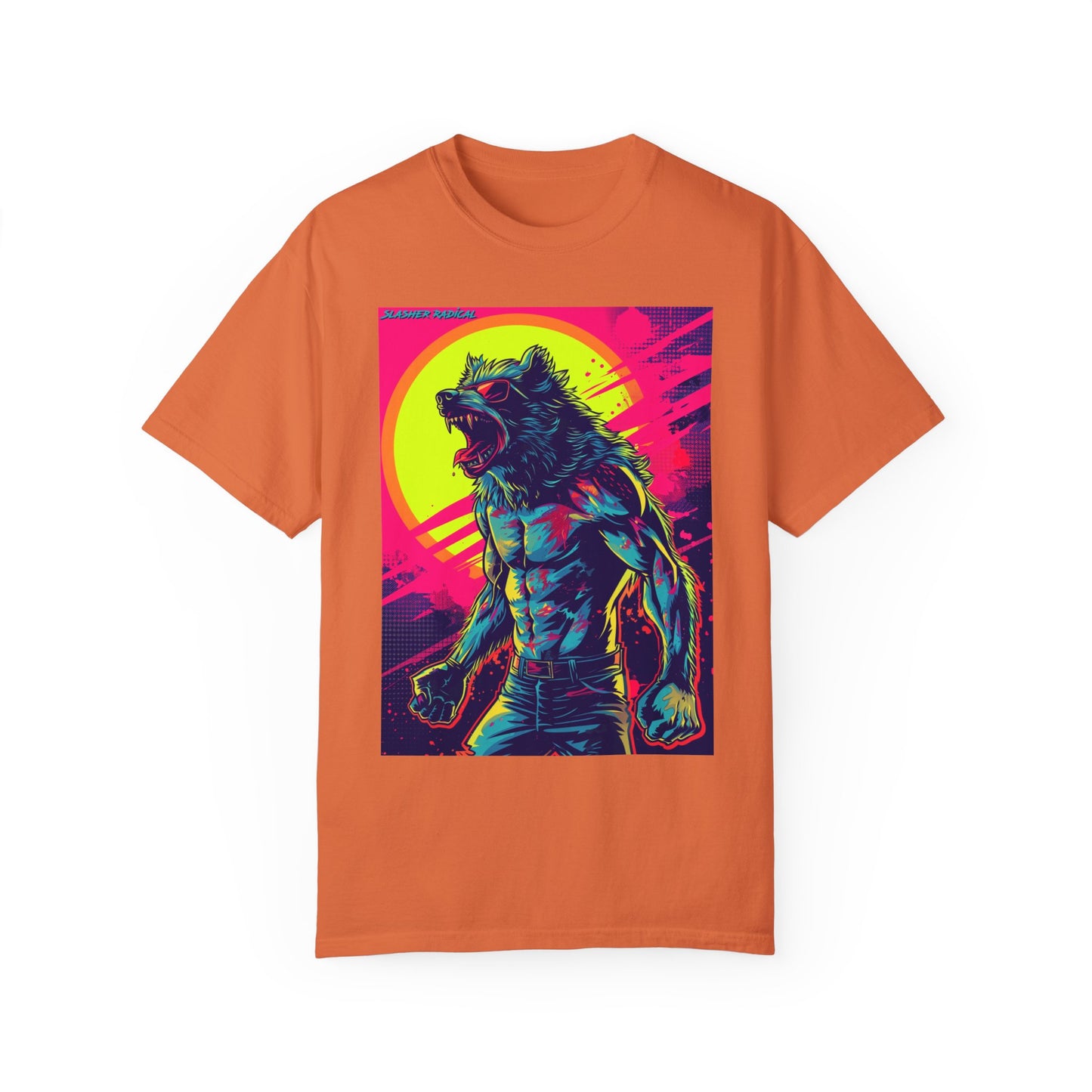 Retro Werewolf Tee - 80's Style Horror T-Shirt