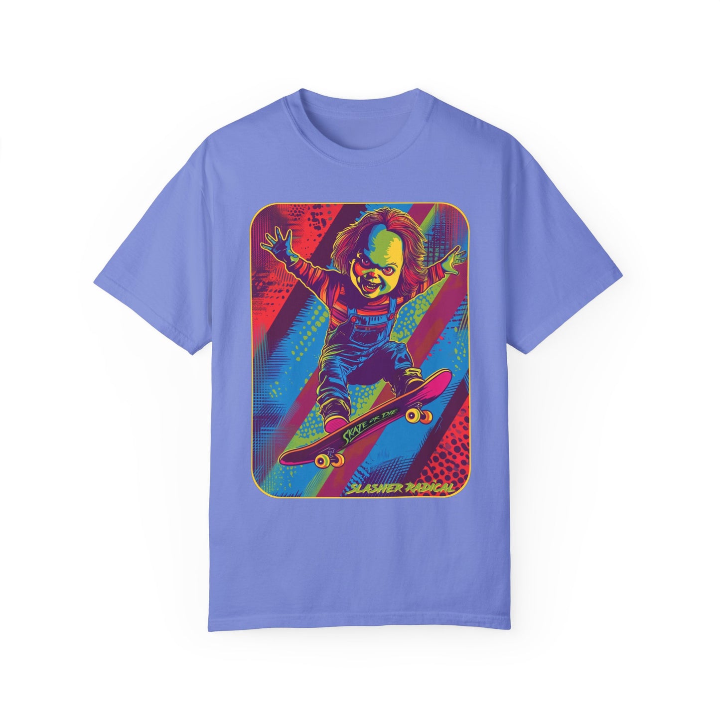 Skate or Die Tee - Child's Play Chucky horror T-shirt